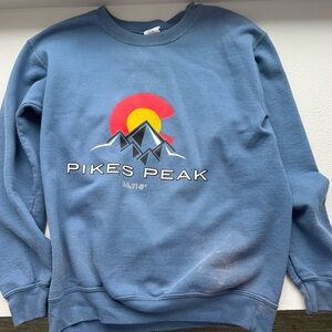 Blue Pikes Peak Woman’s Crew neck